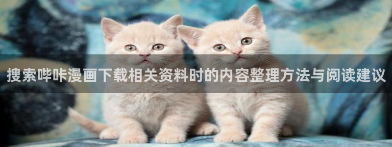 羞羞漫画国产漫画：搜索哔咔漫画下载相关资料时的内容整理方法与阅读建议