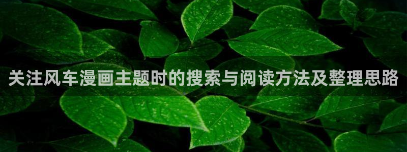 羞羞漫画阅读页面
